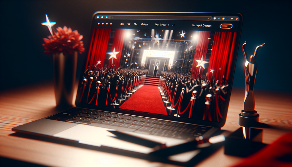 Showcasing Work with Red Carpet Web Design